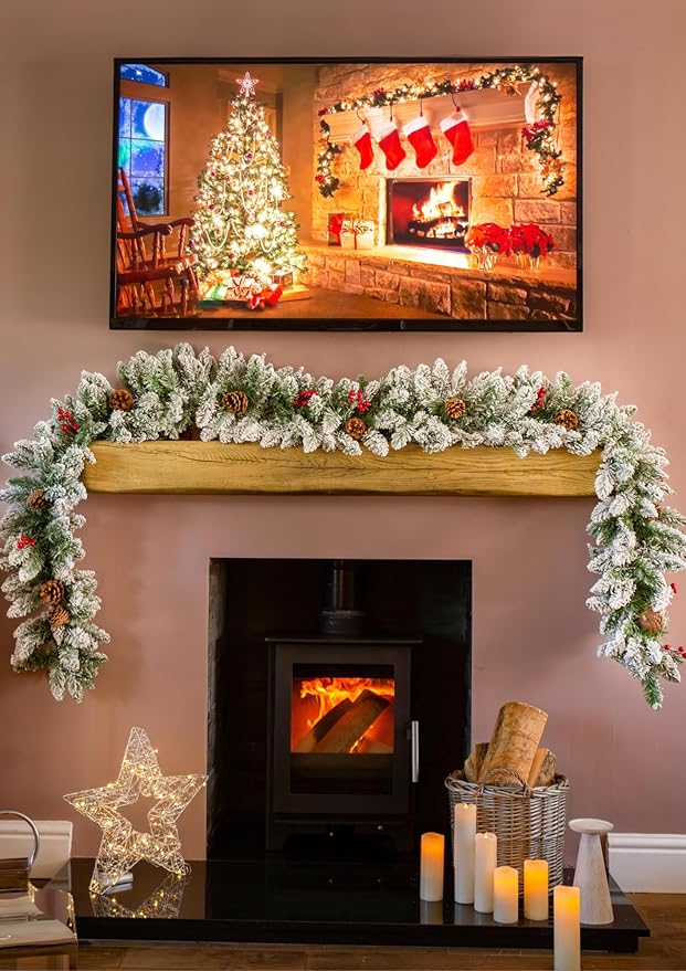 Traditional Pinecone & Fir Tree Garland