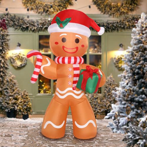 Inflatable Holiday Gingerbread