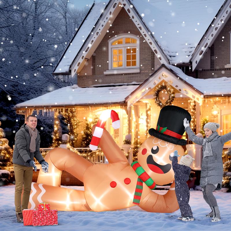 Inflatable Holiday Gingerbread